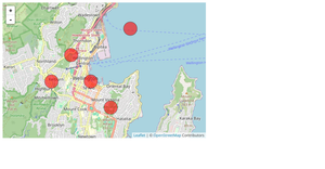 d3.js with leaflet.js