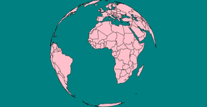 Creating world map with the world Topojson data