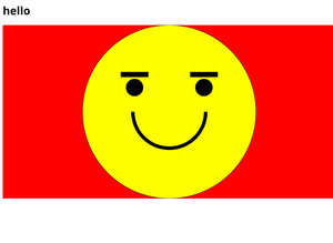 A face with D3.js