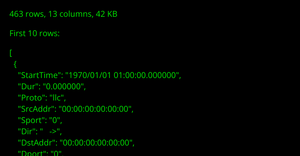 Dataset #2 Network Flows