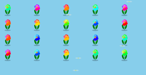 Fork of flower to multiple flowers ICE-4