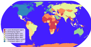 Choropleth map with interactive filtering