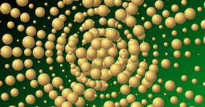 Concentric circles -linear gradient