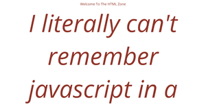 HTML Starter