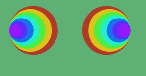 Schnair Fork of Circles with D3