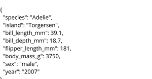 Fork of CSV Dataset Template - Penguins