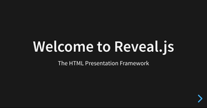 Reveal.js Starter
