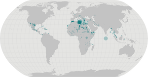 Missing migrants on a Map