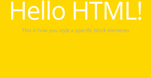 HTML & CSS