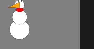 Snowman in p5