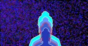 Fork of Fork of Fork of Buddha in colors -overlapping Buddha