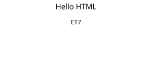 Fork of HTML Starter