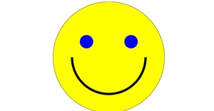 smiley face with D3