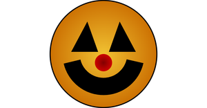 Fork of Tweak the Face: Clown Pumpkin