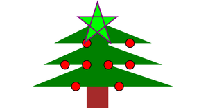 Fork of Christmas tree