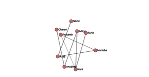 ICE-8: Social Network graph