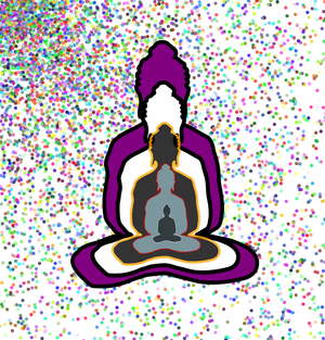Fork of Buddha - Overlapping Buddha