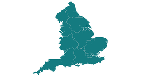 Map of England