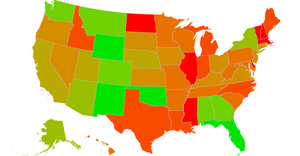 Fork of Fork of AQI Data in America by State