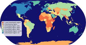 Choropleth map with interactive filtering