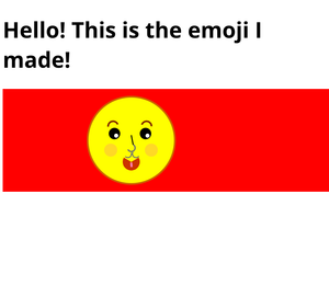 Making a face