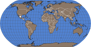 world map