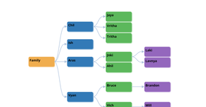 ICE - 8 :  Family Tree