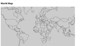 World Map with d3.js