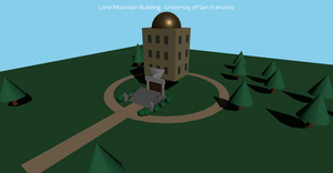 Lone Mountain Building - 3D Model