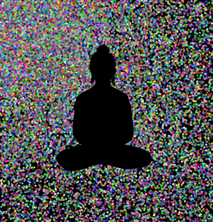 Buddha in colors