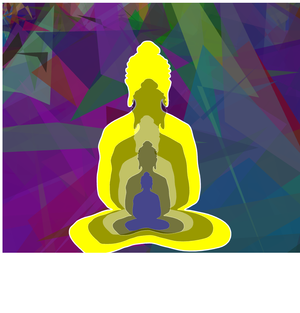 Fork of Fork of Fork of Fork of Fork of Buddha in colors -overlapping Buddha