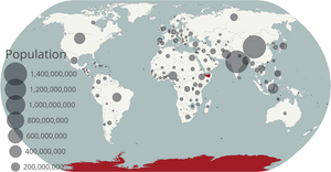 Circles on a Map