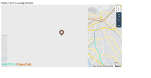 MapmyIndia Map Example