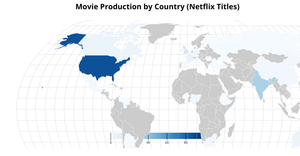 World Map with Movies
