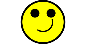 Experiment with smiley face