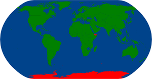 circles on the map