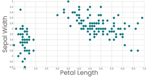 Stylized Scatter Plot