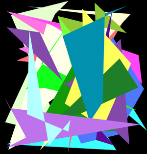 Fork of Fork of Fork of Fork of Fork of Buddha in colors -overlapping Buddha