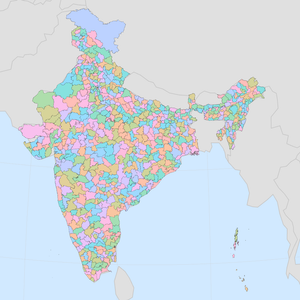 India Districts Map