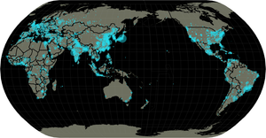 Fork of world map w/ cities & countries pop!