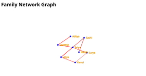 Family Network graph