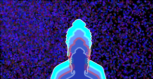 Fork of Fork of Fork of Buddha in colors -overlapping Buddha