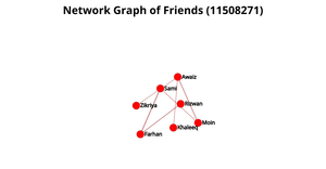 ICE - 8 Network Graph of Friends (11508271)