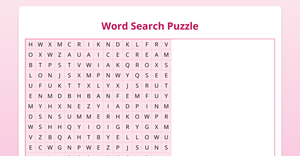 Fork of Fork of wordsearch fun