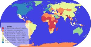 choropleth map