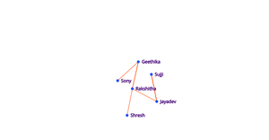 Example of Social Network