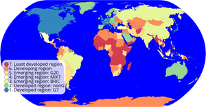 Choropleth map