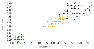 Iris Dataset Scatter Plot for data visualization