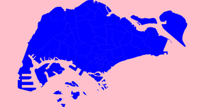 ICE - 8 Singapore Topojson using d3