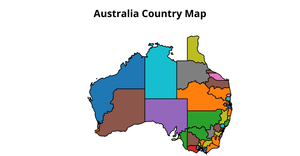 Fork of Australia  Map